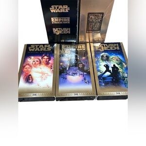 Star Wars Trilogy Special Edition VHS Boxset - Read
